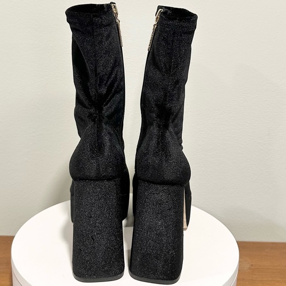 🌹LARROUDE🌹 Dolly Stretch Boot In Black Size: 8.5 - Picture 6 of 8